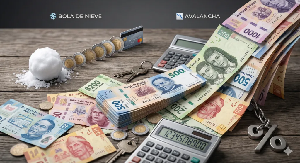 ❄️ Bola de nieve vs. Avalancha: ¿Cuál es mejor para pagar deudas?