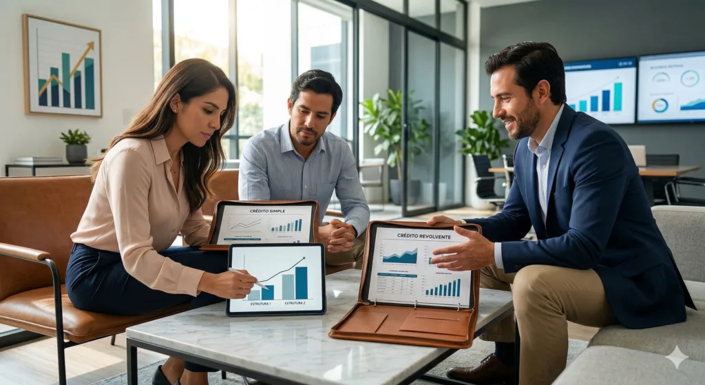 🏢 Crédito simple vs. Crédito revolvente: ¿Cuál elegir para tu negocio?